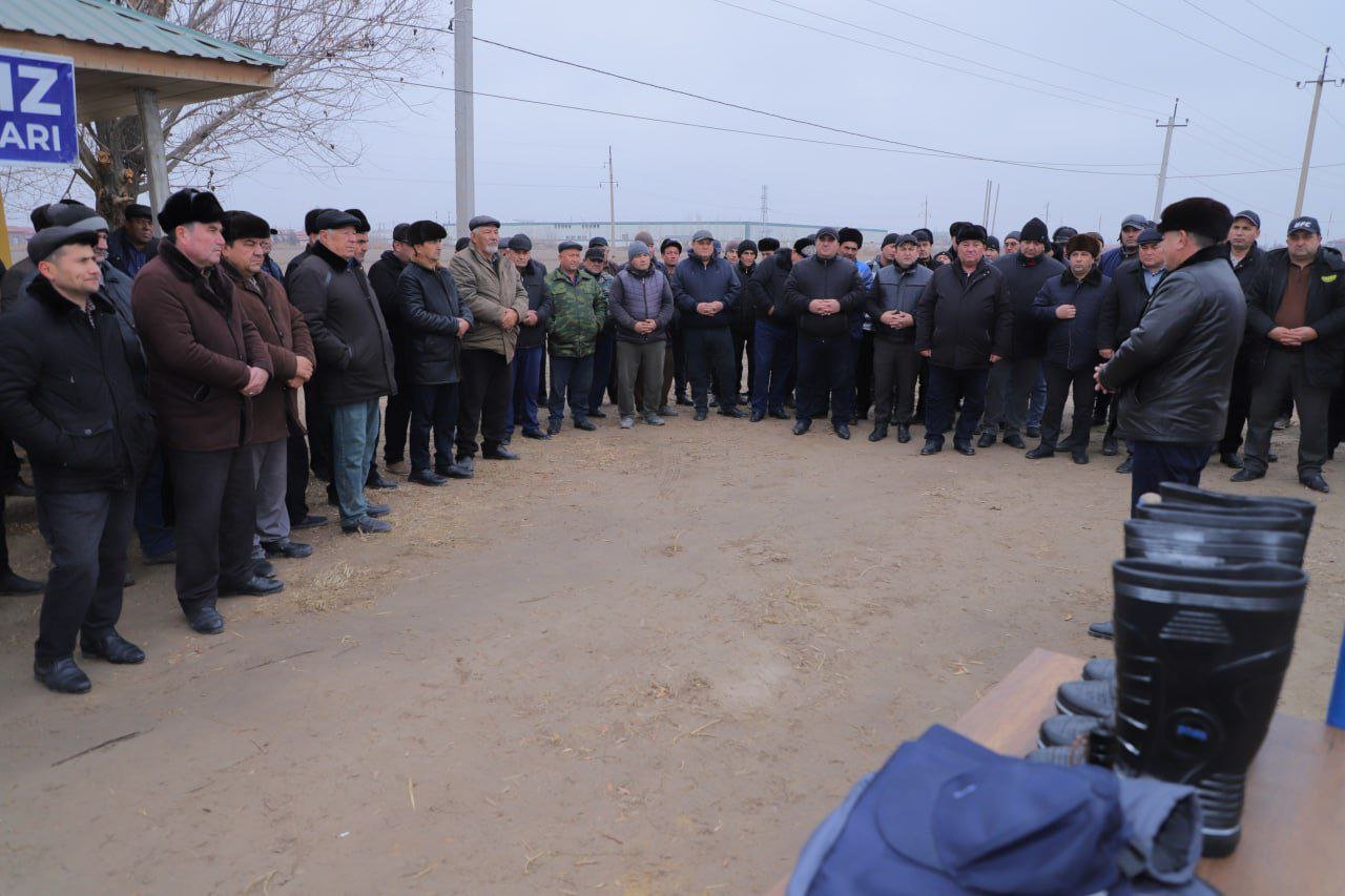 КУЗГИ-ҚИШКИ ШЎР ЮВИШ МАВСУМИГА ЕРЛАРНИ ТАЙЁРЛАШ ИШЛАРИГА БАҒИШЛАНГАН ЎҚУВ СЕМИНАРИ