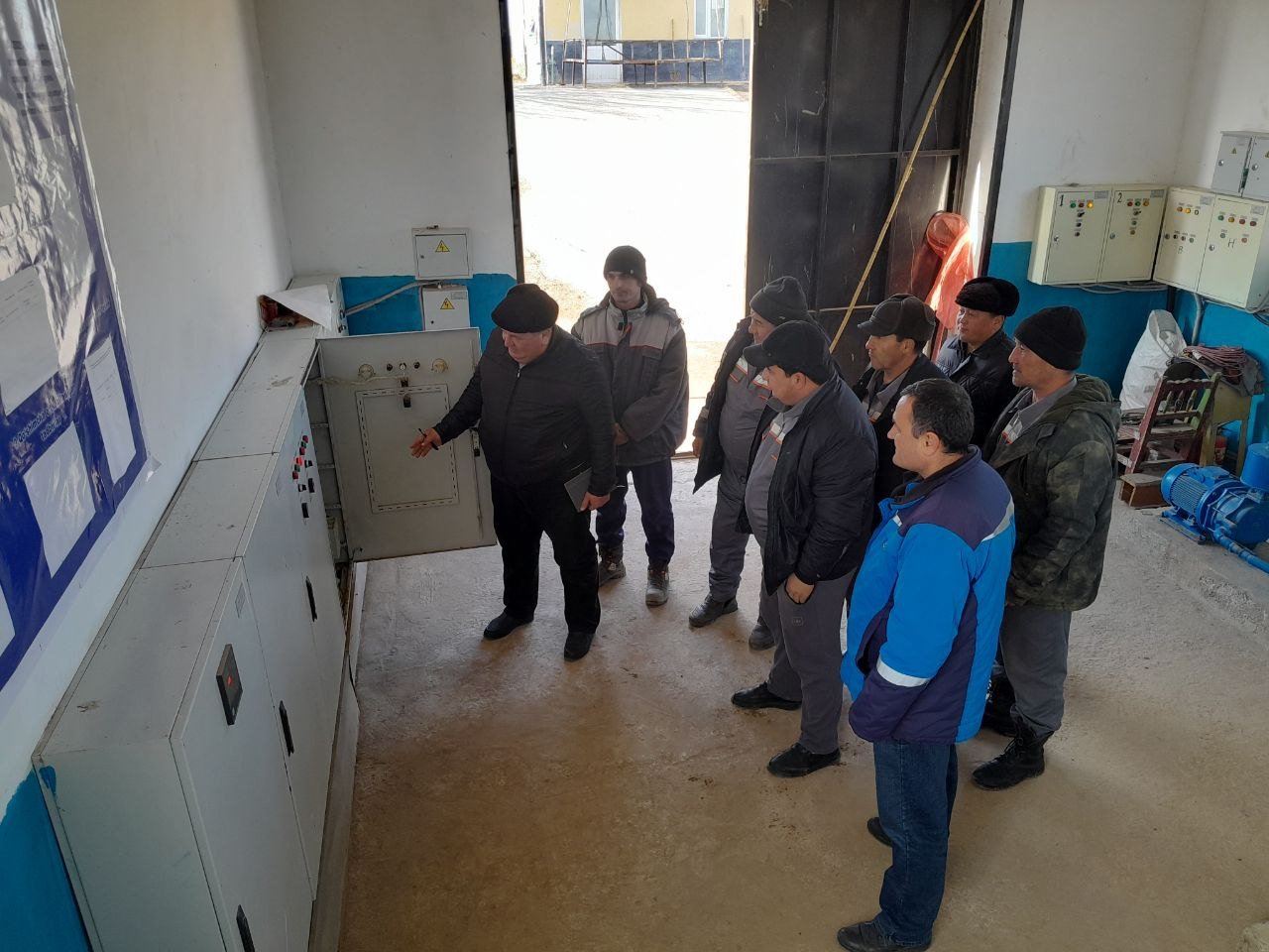 “ГАВДАША” НАСОС СТАНЦИЯСИДА ЎҚУВ СЕМИНАРИ ЎТКАЗИЛДИ