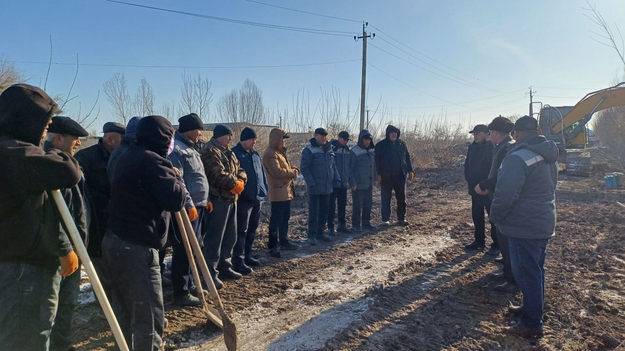 СУВ ХЎЖАЛИГИДА КУЗГИ-ҚИШКИ ТАДБИРЛАР ИЗЧИЛЛИК БИЛАН ДАВОМ ЭТТИРИЛМОҚДА