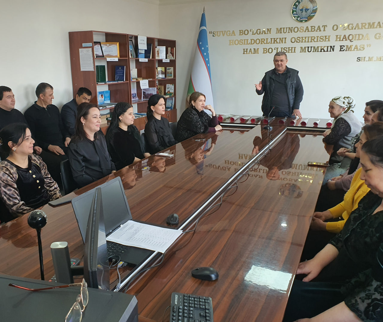 8 МАРТ – ХАЛҚАРО ХОТИН-ҚИЗЛАР БАЙРАМИГА БАҒИШЛАНГАН ТАДБИР