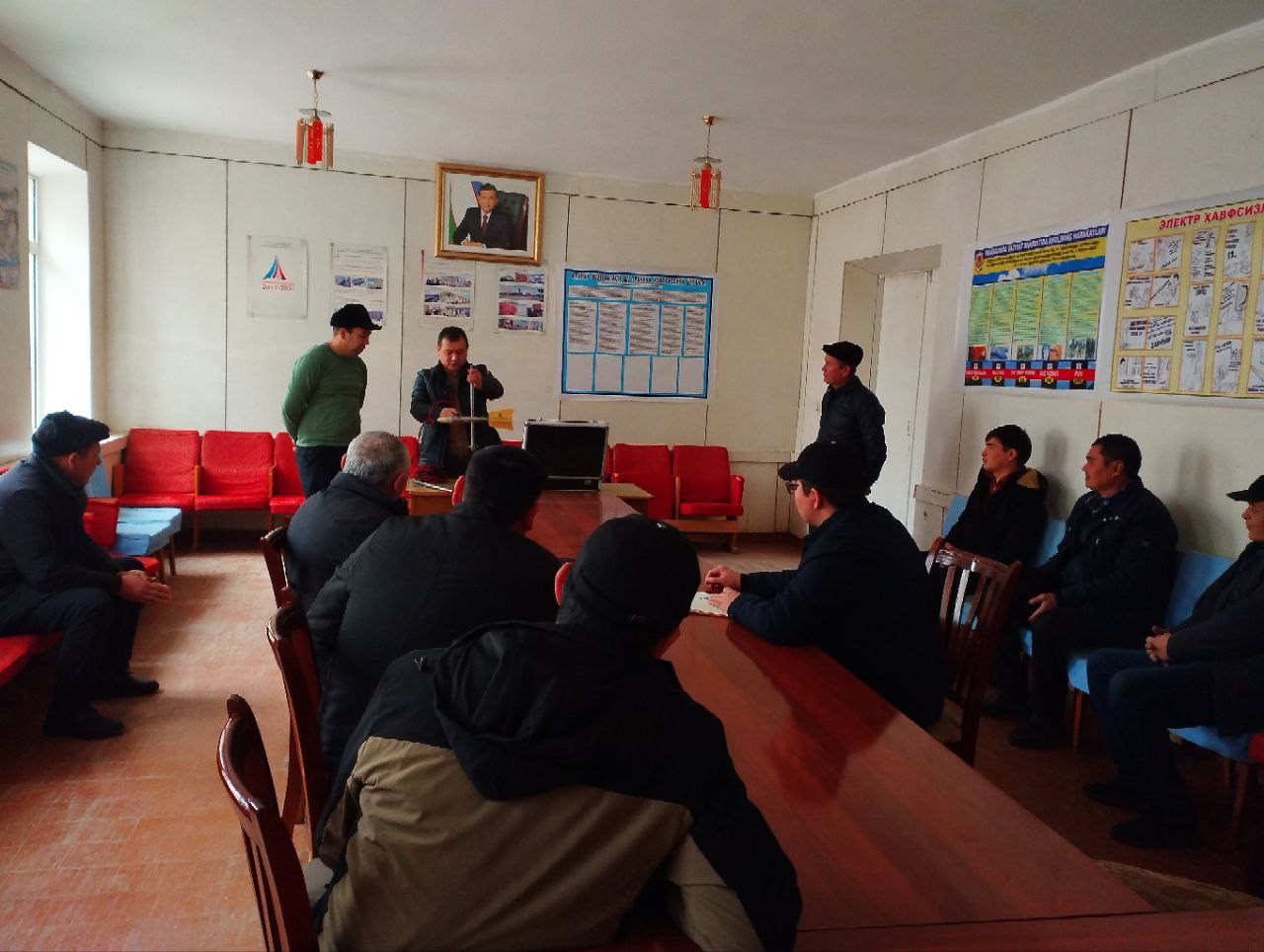 ГУРЛАН ТУМАНИДА СУВ САРФИ ҲИСОБ-КИТОБИ БЎЙИЧА АМАЛИЙ СЕМИНАР ЎТКАЗИЛДИ